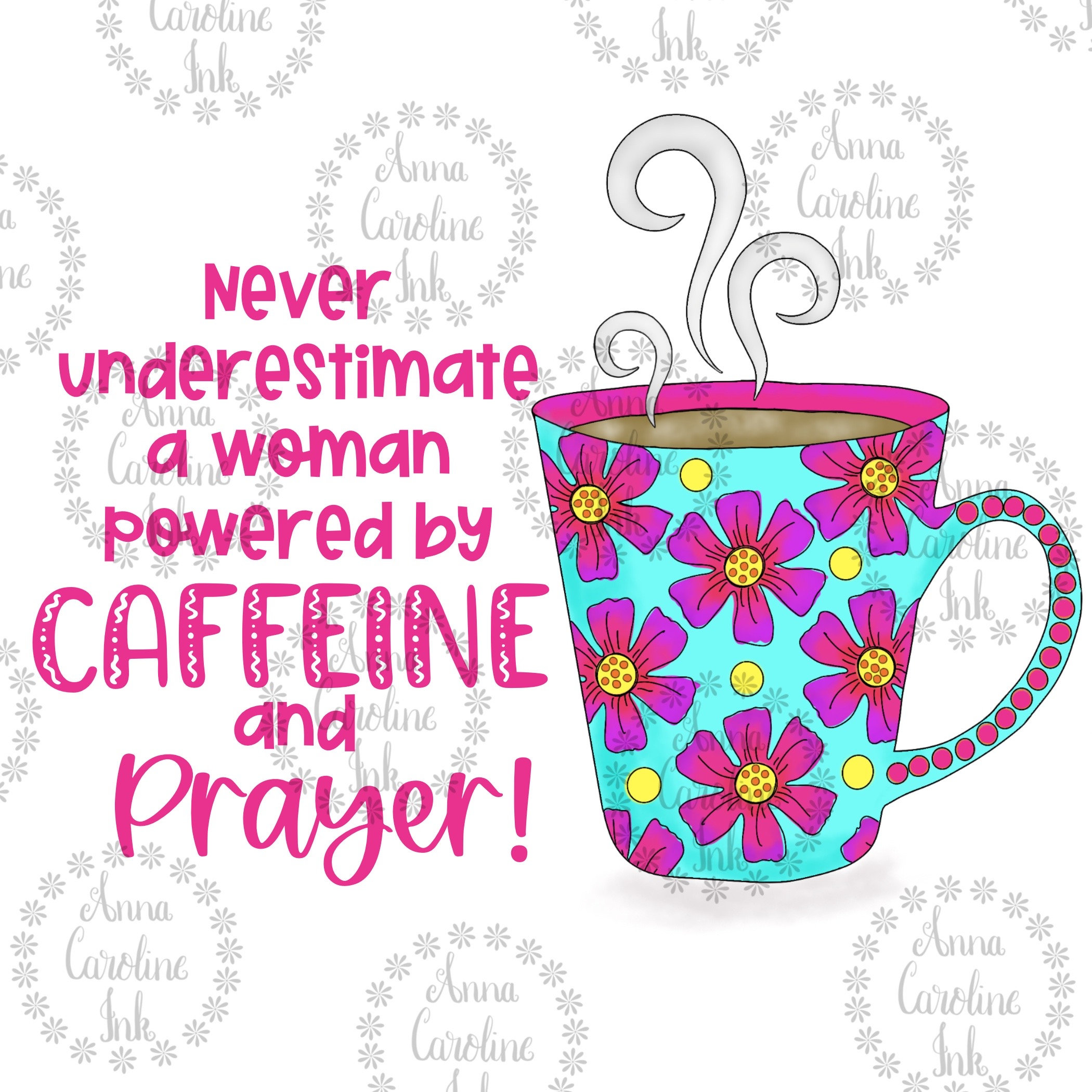 Caffeine & Prayers Hat main image 1