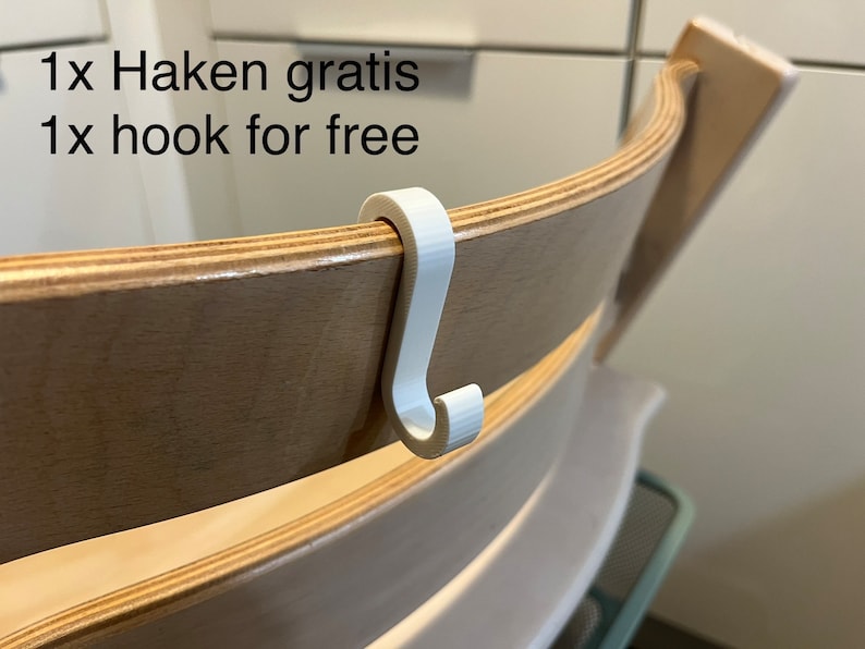 Stokke Tripp Trapp Ikea Trofast adapter draadmand V2 één haak gratis afbeelding 10