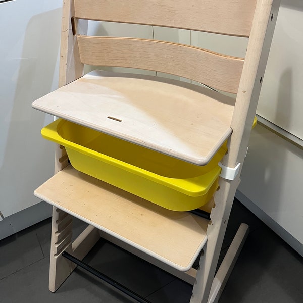 Stokke Tripp Trapp Ikea Trofast adattatore scatola di plastica V2 + 1 gancio in omaggio