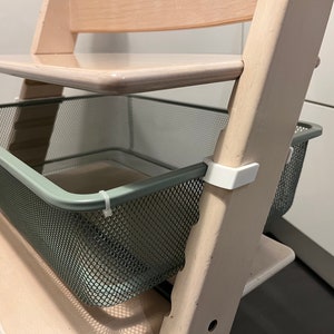 Stokke Tripp Trapp Ikea Trofast adaptateur panier métallique V2 un crochet offert image 3