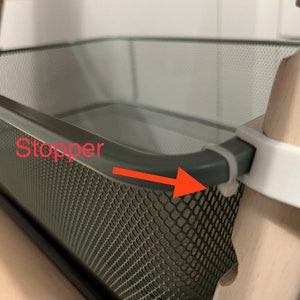 Stokke Tripp Trapp Ikea Trofast adapter draadmand V2 één haak gratis afbeelding 4