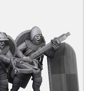 Gallian Crossbowmen | Gallia, the Medieval Kingdom | Highlands Miniatures