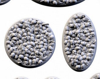Skull Bases (Round) | 8K Resin | Txarli Factory