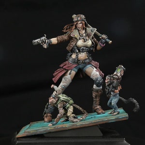 Black Betty - Reloaded | 75 mm Skala | Sci-Fi / Cyberpunk | 3D Gedruckte Resin Miniatur | Ronin Kunst-Werkstatt