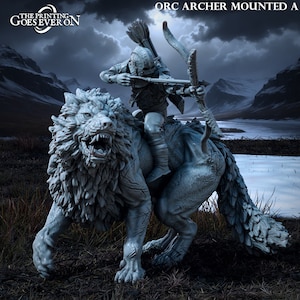 Ironmoor Orc Warg Riders | Tales of the Northern Kingdom (Forces of Evil) | MESBG | The Printing Goes Ever On