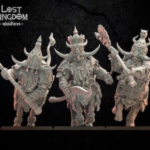 Taurukh Anointed | Infernal Dwarves | Lost Kingdom Miniatures