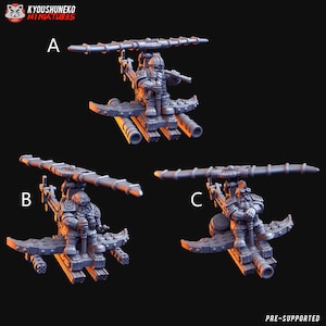 Dwarf Gyrocopters | Kyoushuneko |