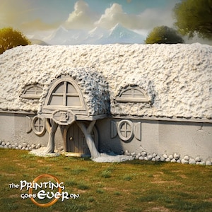 Halfling Inn – 2 Floors | Greenshire Vigilantes | Filament 3D Printed Miniatures | Table Top Gaming | Rpg | D&D | Mesbg | The Printing Goes