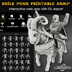 Custom Printed Dwarf! | Tales of the Deep | MESBG | The Printing Goes Ever On