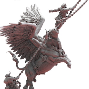 Magmhôrin Sacred Taurus | Infernal Dwarves | Lost Kingdom Miniatures |