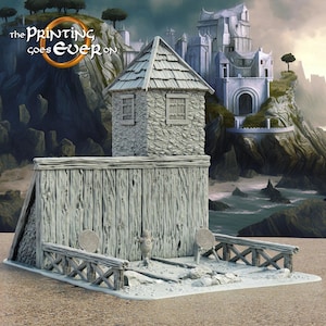 Archery Range | Allies and Fiefs | MESBG | The Printing Goes Ever On