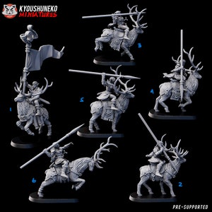 Wild Riders - Female + Male (Gaelic Wood Elves) | Kyoushuneko |