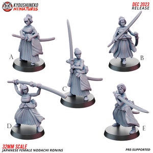 Japanese Female Nodachi Ronin | Kyoushuneko |