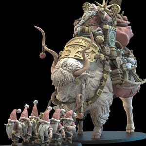 Klaas, Niavellir Christmas Father | Niavellir Dwarves | Lost Kingdom Miniatures