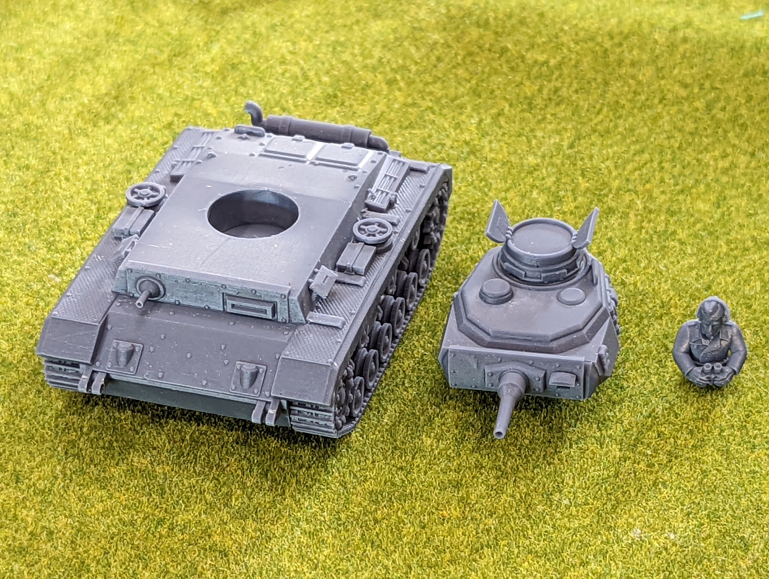 ww2-german-panzer-iii-tank-resin-3d-printed-miniature-etsy-uk
