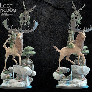 Youta, Shika Rider Hero | Mori / Wood Elves | Lost Kingdom Miniatures