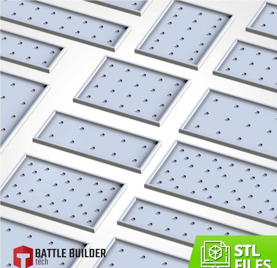 20mm Magnet-Ready Movement Trays | Txarli Factory