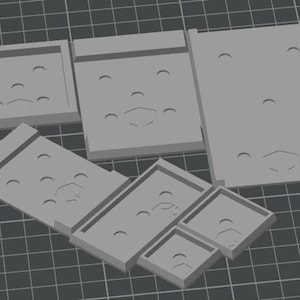 Square Base Adapters | PLA+ | Txarli Factory