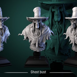 Geest | Buste | 3D-geprinte harsminiatuur | Taverne Witte Weerwolf