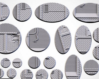 Factory Bases (Round) | 8K Resin | Txarli Factory