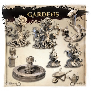 Irrengarten | Wicked Hills | 3D Gedruckte Resin Miniatur | DND