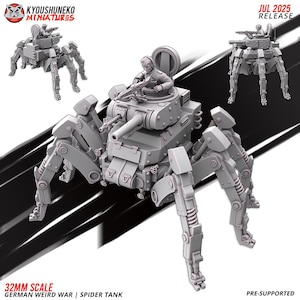 Spider Tank | Weird War II | Kyoushuneko