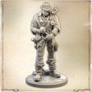 Brawler | Darius Darkbane| Wicked Hills | Resin 3D Printed Miniature | DND