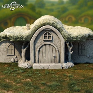 ハーフリング・マナー | 玄関前のお客様 | MESBG | 印刷は永遠に続く