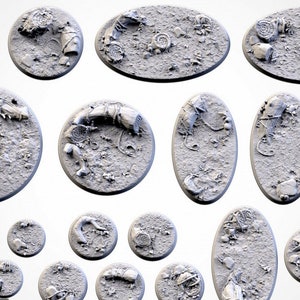 Forest Bases (Round) | 8K Resin | Txarli Factory