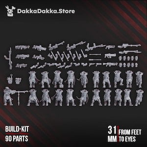 Bits - Satellitum Mechguards Ranged Squad | Pluto's Mechanized Legion | Dakka Dakka