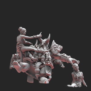 Assur, The God King | Infernal Dwarves | Lost Kingdom Miniatures