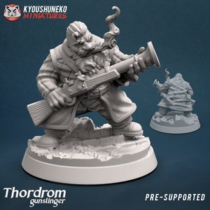 Thordorom the Dwarven Gunslinger | Kyoushuneko |