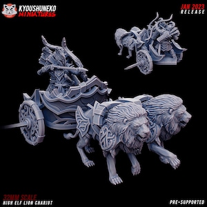 High Elf Lion Chariot of Chrace | Kyoushuneko |