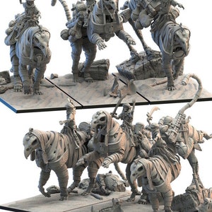Sand Bedouins | Undying Dynasties | Lost Kingdom Miniatures | Kings of War | Tabletop