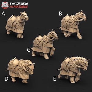 Montarias de cavalos pesados de Kislev | Kyoushuneko