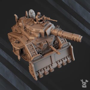 Battle Tank &quot;Lethal Rage&quot; LR-6 | Imperial Humans | Dakka Dakka