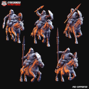Mongolian Light Cavalry Spearmen | Kyoushuneko |
