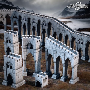 Modular Aqueduct | Tales of the Northern Kingdom | Terrain | MESBG | The Printing Goes Ever On
