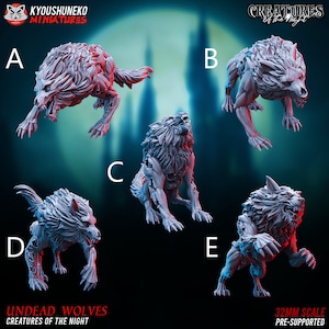 Undead Direwolves | Vampire Counts | Kyoushuneko |