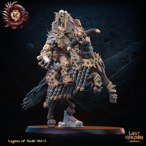 Vorr, Skull Knight Champion | Legion of Skulls | Lost Kingdom Miniatures