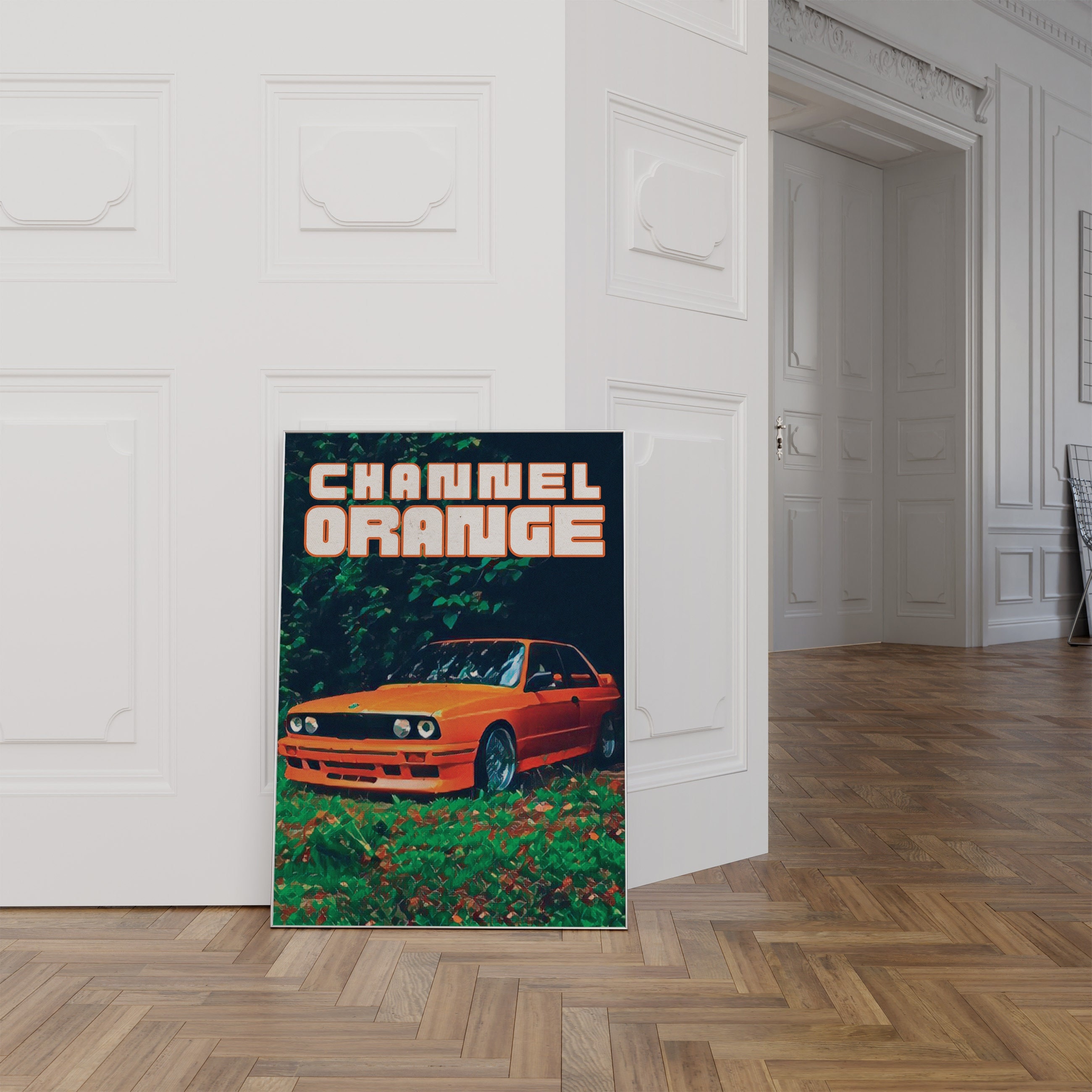 Discover Channel Orange Poster, Frank Ocean Blond Wall Art, Retro Preppy Indie Album Wall Art