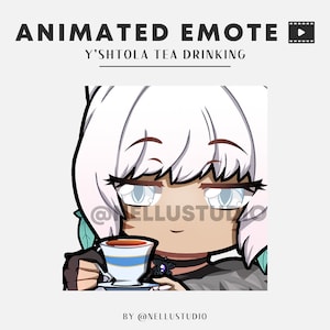 FFXIV Y'shtola Tea drinking | Animated emote