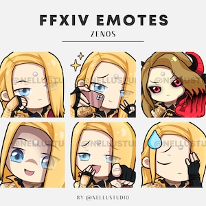 FFXIV Zenos | emote pack