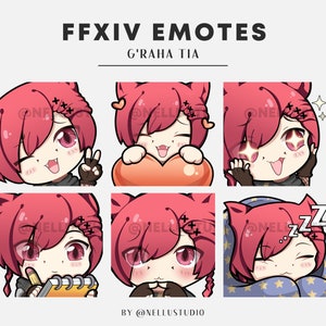 FFXIV G&#39;raha Tia | Emote pack