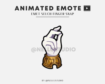 FFXIV Emet Selch finger snap | Animated emote
