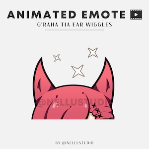 FFXIV G&#39;raha Tia ear wiggles | Animated emote