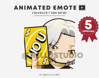 FFXIV Urianger card meme | Animated emote