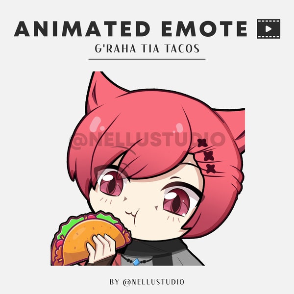 FFXIV G'raha Tia Tacos | Animated emote