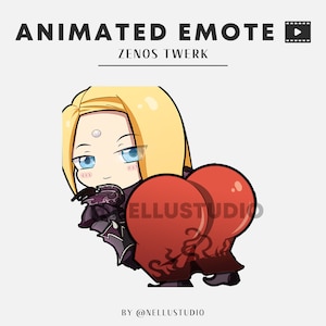 FFXIV Zenos twerking | Animated emote