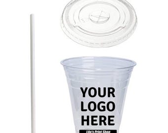 Custom Cups | Add Your Logo | Disposable Party Cup | Party Cups | Custom Logo Cup | Custom Plastic Cup | Create Your Own Party Cup | Cups
